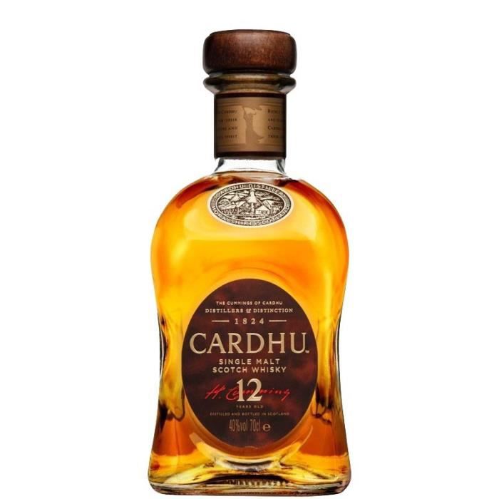 CARDHU 12 ans 40° - 70cl